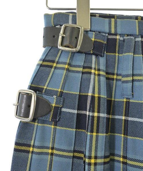 mina perhonen（ミナペルホネン）ひざ丈スカート 青 サイズ:-(S位) レディース/2200666282200