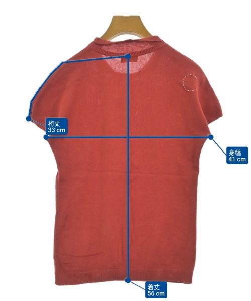 mina（ミナ）ニット・セーター 赤 サイズ:-(M位) レディース/2200666282224