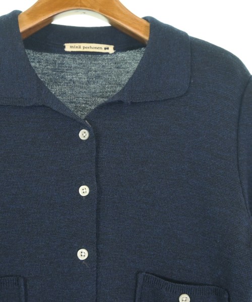 mina perhonen（ミナペルホネン）カーディガン 紺 サイズ:36(S位) レディース/2200653149073