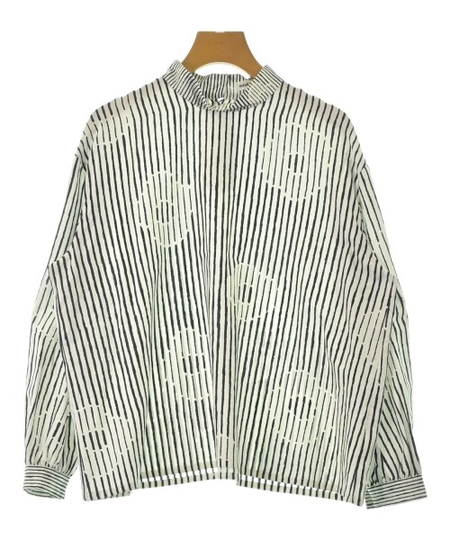 mina perhonen(ミナペルホネン)ブラウス 白 サイズ:36(S位)/2200670279012