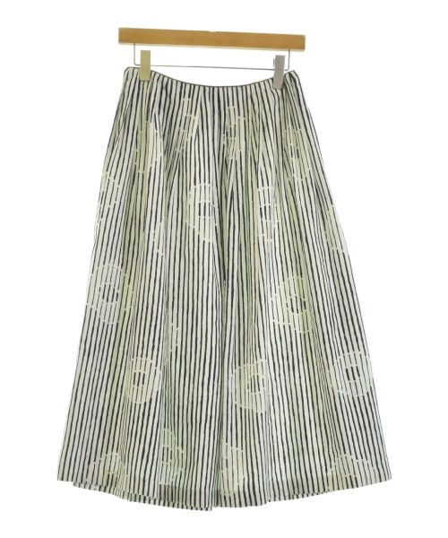 mina perhonen（ミナペルホネン）ロング・マキシ丈スカート 白 サイズ:36(S位) レディース/2200670279029