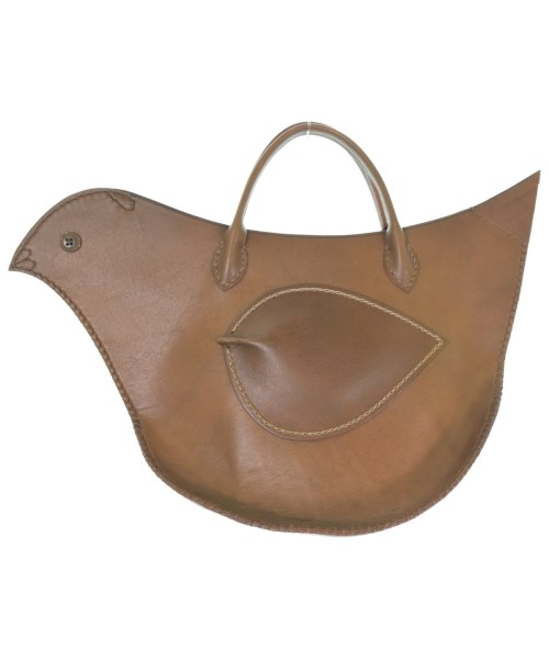 mina perhonen（ミナペルホネン）ハンドバッグ 茶 サイズ:- レディース/2200670401017