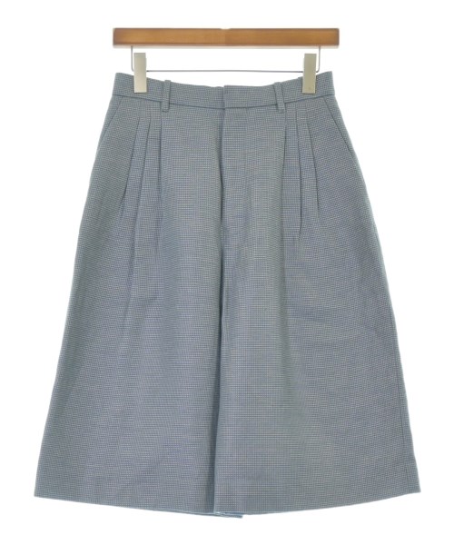 mina perhonen(ミナペルホネン)クロップドパンツ 青 サイズ:38(M位)/2200670547081