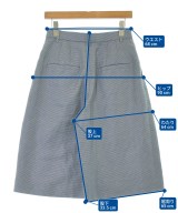 mina perhonen（ミナペルホネン）クロップドパンツ 青 サイズ:38(M位) レディース/2200670547081