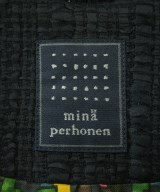 mina perhonen（ミナペルホネン）ノーカラージャケット 黒 サイズ:1(S位) レディース/2200730141020