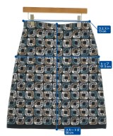 mina perhonen（ミナペルホネン）ひざ丈スカート 黒 サイズ:40(M位) レディース/2200717062034