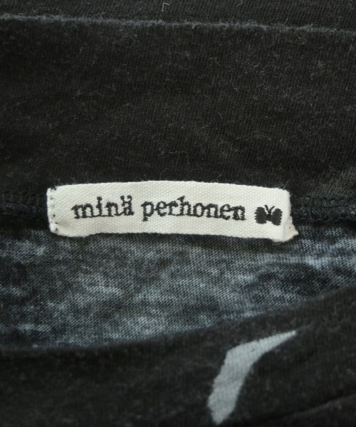 mina perhonen（ミナペルホネン）Tシャツ・カットソー 黒 サイズ:36(S位) レディース/2200717062133