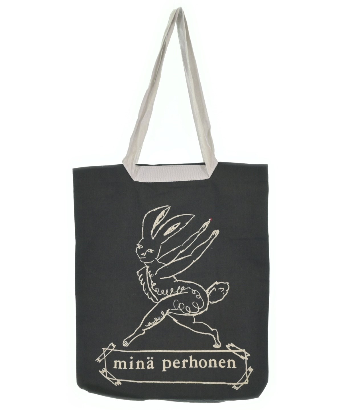 mina perhonen（ミナペルホネン）トートバッグ 黒 サイズ:- レディース