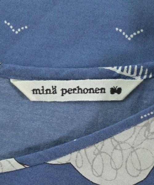 mina perhonen（ミナペルホネン）ワンピース 青 サイズ:36(S位) レディース/2200682705035