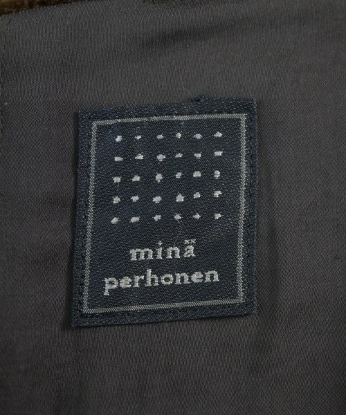 mina perhonen（ミナペルホネン）ワンピース 茶 サイズ:36(S位) レディース/2200684108186