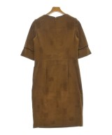 mina perhonen（ミナペルホネン）ワンピース 茶 サイズ:36(S位) レディース/2200684108186
