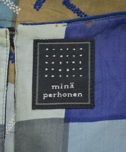 mina perhonen（ミナペルホネン）ワンピース 青 サイズ:40(M位) レディース/2200685169025