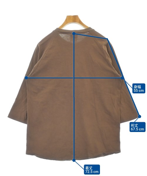 BEAMS T（ビームスティ）Tシャツ・カットソー 茶 サイズ:-(L位) メンズ/2200619257019