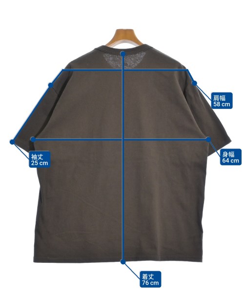 BEAMS T（ビームスティ）Tシャツ・カットソー 茶 サイズ:L メンズ/2200643924055