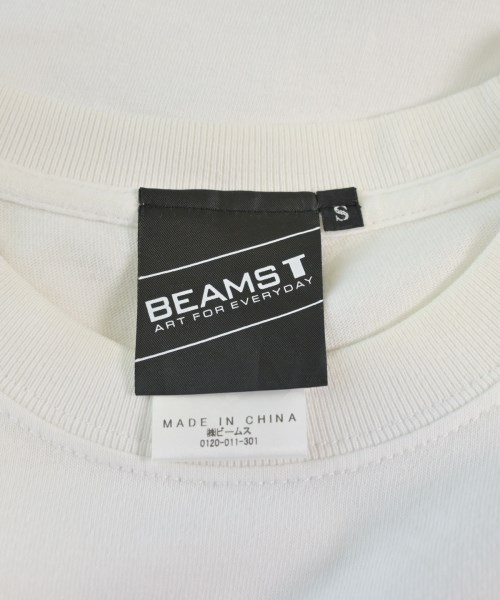 BEAMS T（ビームスティ）Tシャツ・カットソー 白 サイズ:S メンズ/2200613780032