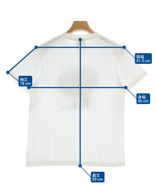 BEAMS T（ビームスティ）Tシャツ・カットソー 白 サイズ:S メンズ/2200613780032