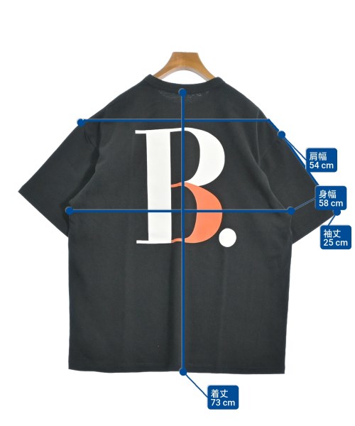 BEAMS T（ビームスティ）Tシャツ・カットソー 黒 サイズ:M メンズ/2200634415081