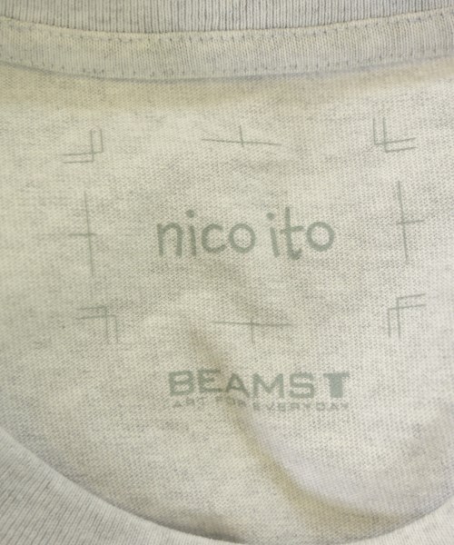 BEAMS T（ビームスティ）Tシャツ・カットソー グレー サイズ:M メンズ/2200675727020