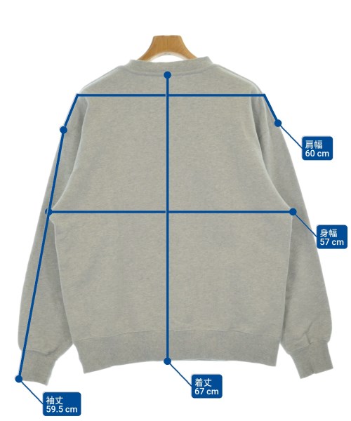 BEAMS T（ビームスティ）スウェット グレー サイズ:M メンズ/2200676483017