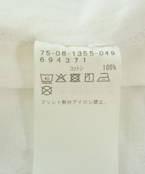 BEAMS T（ビームスティ）Tシャツ・カットソー 白 サイズ:M メンズ/2200693695028