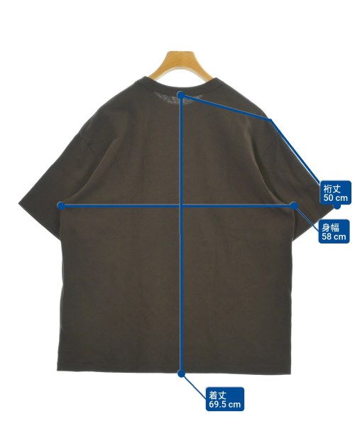 BEAMS T（ビームスティ）Tシャツ・カットソー 茶 サイズ:S メンズ/2200692384121