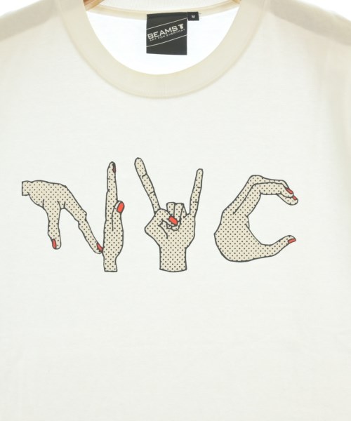 BEAMS T（ビームスティ）Tシャツ・カットソー 白 サイズ:M メンズ/2200695766214
