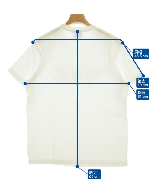BEAMS T（ビームスティ）Tシャツ・カットソー 白 サイズ:M メンズ/2200695766214