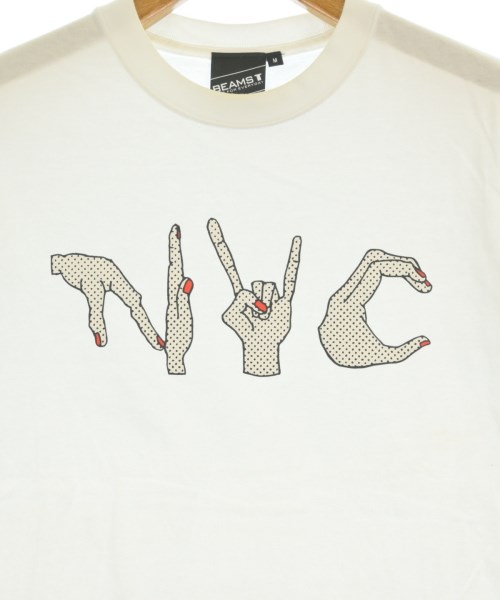 BEAMS T（ビームスティ）Tシャツ・カットソー 白 サイズ:M メンズ/2200695766221