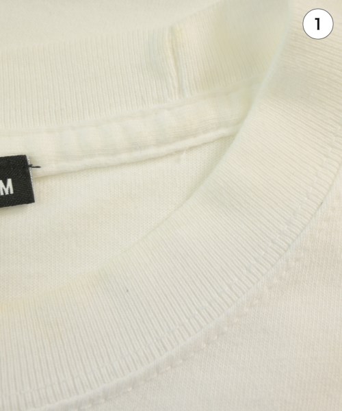 BEAMS T（ビームスティ）Tシャツ・カットソー 白 サイズ:M メンズ/2200695766221