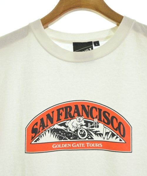 BEAMS T（ビームスティ）Tシャツ・カットソー 白 サイズ:L メンズ/2200696963032
