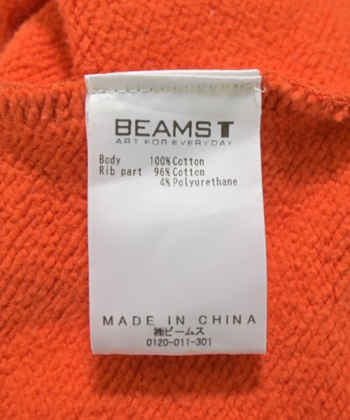 BEAMS T（ビームスティ）パーカー オレンジ サイズ:XXL メンズ/2200655105039