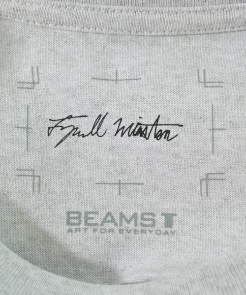 BEAMS T（ビームスティ）Tシャツ・カットソー グレー サイズ:M メンズ/2200716626039