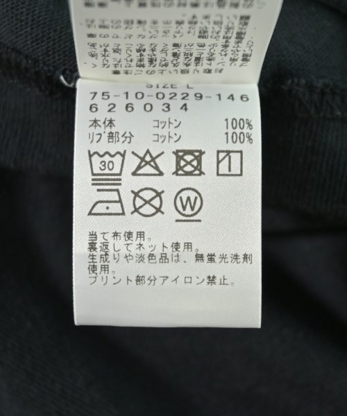 BEAMS T（ビームスティ）Tシャツ・カットソー 黒 サイズ:L メンズ/2200716626046