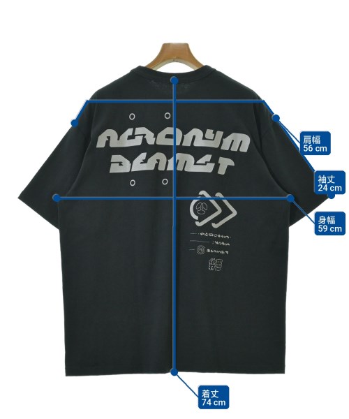 BEAMS T（ビームスティ）Tシャツ・カットソー 黒 サイズ:M メンズ/2200716626077