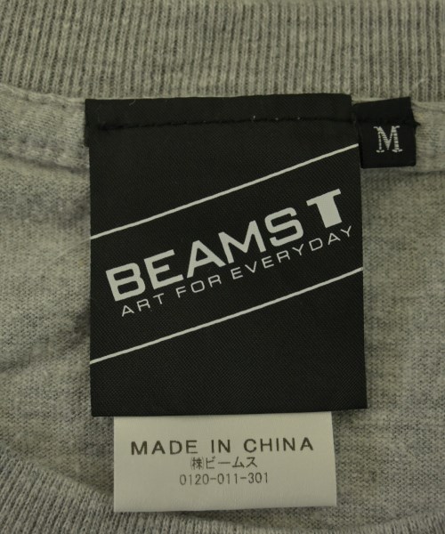 BEAMS T（ビームスティ）Tシャツ・カットソー グレー サイズ:M メンズ/2200715037041