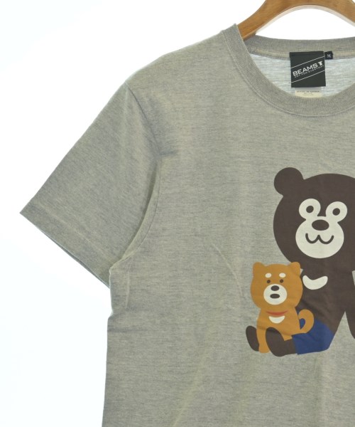 BEAMS T（ビームスティ）Tシャツ・カットソー グレー サイズ:M メンズ/2200715037041