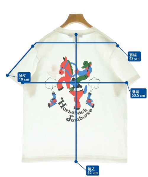 BEAMS T（ビームスティ）Tシャツ・カットソー 白 サイズ:M レディース/2200641558047