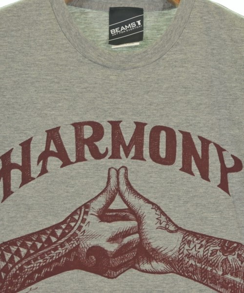 BEAMS T（ビームスティ）Tシャツ・カットソー グレー サイズ:M メンズ/2200644146135