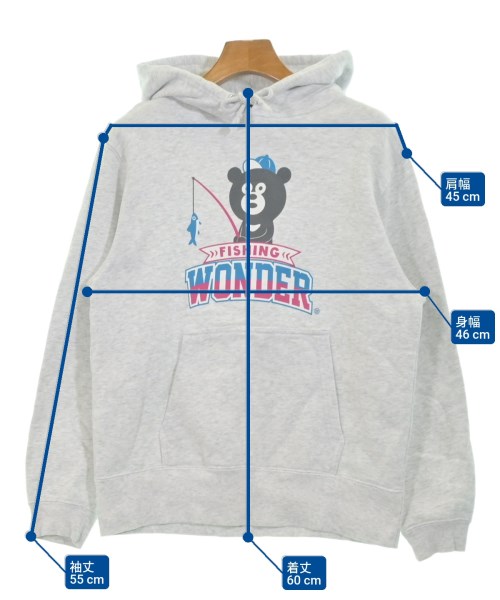 BEAMS T（ビームスティ）パーカー グレー サイズ:S レディース/2200646633015