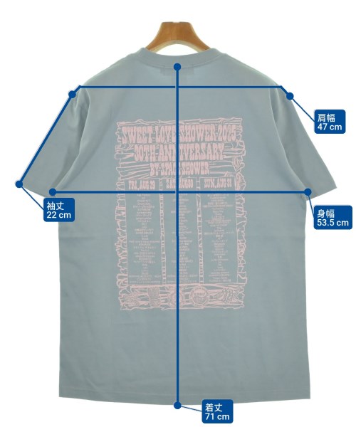 BEAMS T（ビームスティ）Tシャツ・カットソー 青 サイズ:L メンズ/2200653253206