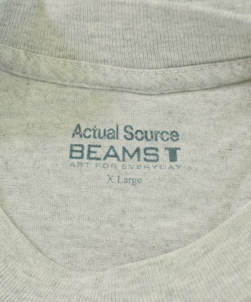 BEAMS T（ビームスティ）Tシャツ・カットソー グレー サイズ:XL メンズ/2200703327284