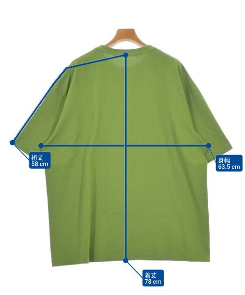 BEAMS T（ビームスティ）Tシャツ・カットソー 緑 サイズ:-(XXL位) メンズ/2200687762040