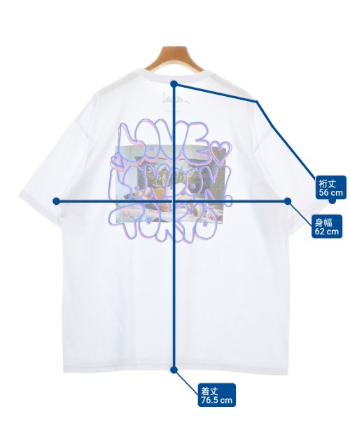 BEAMS T（ビームスティ）Tシャツ・カットソー 白 サイズ:-(XXL位) メンズ/2200687762057