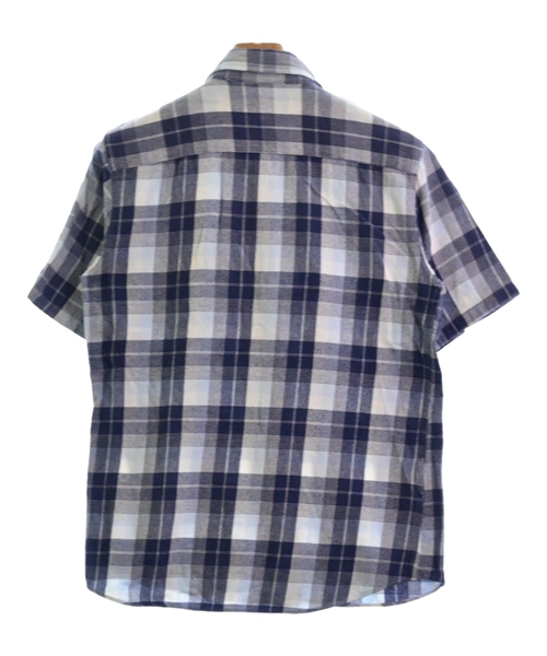 WHEREABOUTS（ウェアラバウツ）カジュアルシャツ 紺 サイズ:44(S位) メンズ/2200440981060