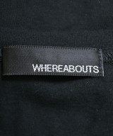 WHEREABOUTS（ウェアラバウツ）Tシャツ・カットソー 黒 サイズ:44(S位) メンズ/2200620617482