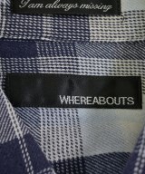 WHEREABOUTS（ウェアラバウツ）カジュアルシャツ 紺 サイズ:44(S位) メンズ/2200679726050