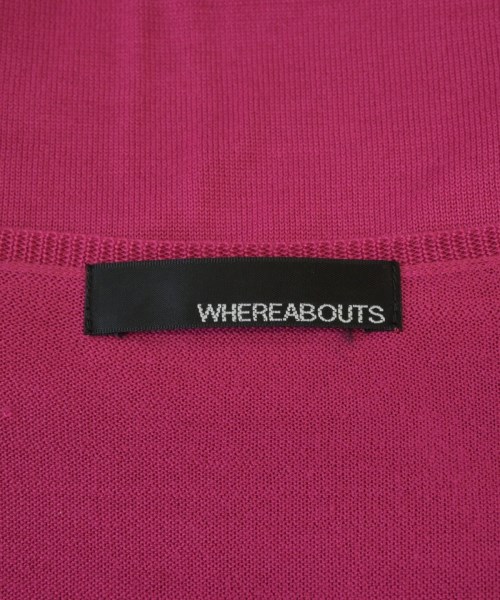 WHEREABOUTS（ウェアラバウツ）ニット・セーター ピンク サイズ:-(M位) メンズ/2200695937959