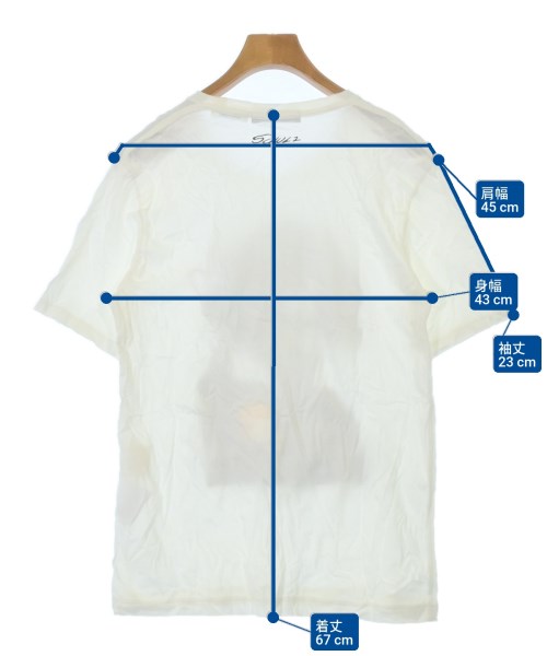 WHEREABOUTS（ウェアラバウツ）Tシャツ・カットソー 白 サイズ:48(L位) メンズ/2200697936240