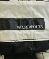 WHEREABOUTS（ウェアラバウツ）チノパン 黒 サイズ:44(S位) メンズ/2200660019291