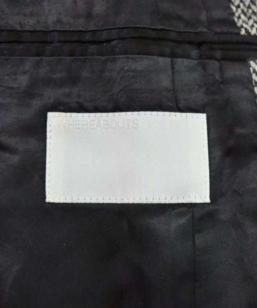 WHEREABOUTS（ウェアラバウツ）テーラードジャケット グレー サイズ:46(M位) メンズ/2200664821036